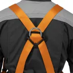 Удерживающая привязь УП IIД, с наплечными лямками, А-строп из синтетической ленты