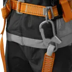 Удерживающая привязь УП IIД, с наплечными лямками, А-строп из синтетической ленты