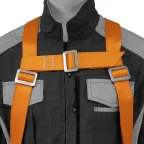 Удерживающая привязь УП IIД, с наплечными лямками, А-строп из синтетической ленты