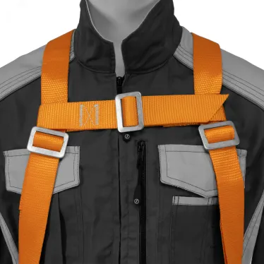 Удерживающая привязь УП IIД, с наплечными лямками, А-строп из синтетической ленты