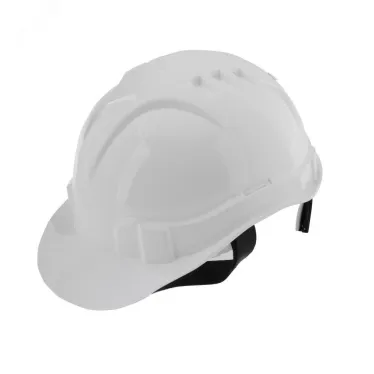 Каска защитная с храповым механизмом, модель Европласт (К-03), белая