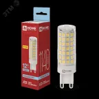 Лампа светодиодная LED-JCD 12Вт 230В G9 6500К 1140Лм IN HOME