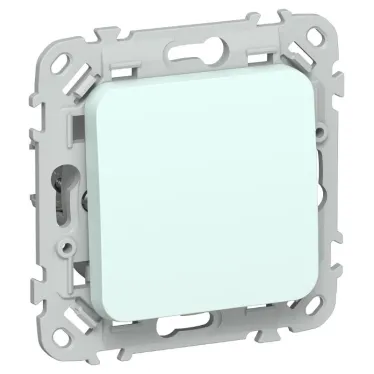 FLITE Выключатель 1-клавишный кнопочный 10А ВС11-2-0-ФлХЛ холодный лед | FI-V14-0-10-1-K94 | IEK