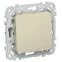 FLITE Выключатель 1-клавишный кнопочный 10А ВС11-2-0-ФлШ шампань | FI-V14-0-10-1-K37 | IEK