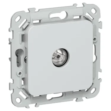 FLITE Розетка TV экран. проходная тип M РТВм-1-1-2-ФлЖ жемчуг | FI-A13-P-K36 | IEK