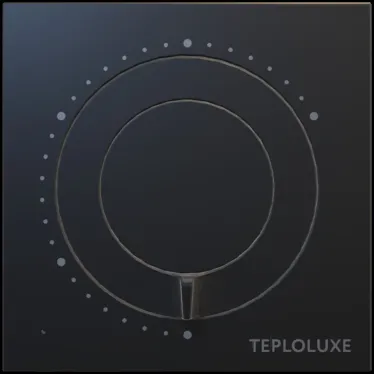 Терморегулятор механический Теплолюкс Solus черный | 100037059700 | Теплолюкс