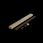 Комплект заземления из 2 стержней D-16 мм L-3 м безмуфтовый (конус Морзе) SCU | KTZ-D16-L3 SCU | КМ - профиль