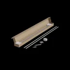                  Комплект заземления из 4 стержней D-20 мм L-6 м безмуфтовый (конус Морзе) HD | KTZ-D20-L6 HD | КМ - профиль
               