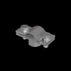 Держатель для прутка D6-10 мм вкручиваемый ZN | DPV-D6-10 ZN | КМ - профиль