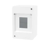 Щиток 4 мод настенный FRAME, белый, без дверцы | F04W0W0 | DKC