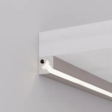 Профиль c экраном SL-KANT-H10-SQUARE-2000 CHAMPAGNE GOLD Алюминий+пластик