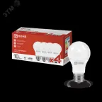                  Лампа светодиодная LED-A60-VC 4PACK 10Вт 230В Е27 4000К 950Лм (4шт./упак) IN HOME
               