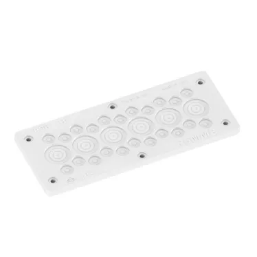 Мембранный кабельный ввод, EPDM, IP66, t эксп. -70..+90, ШхВ 216х89 мм, 22xø2,0-13,5 мм, 6xø2,0-27,5 мм | R5MMB1 | DKC