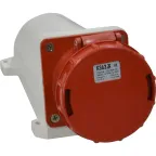                  Розетка для монтажа на поверхность 135-63А-6h-380AC-3P+PE+N-IP67
               