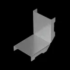 Крышка угла внутр. верт. 90 гр. прямого 50 мм "ПЛЮС" HD | KPNLplus90-50 HD | КМ - профиль