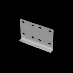                  Соединительная пластина для лестничного лотка H150 s:1,2 мм HD N | LSP4 HD N | КМ - профиль
               