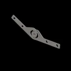 Комплект шарнирных соединителей для лестничного лотка H50 s:1,2 мм HD N | LSH1 HD N | КМ - профиль