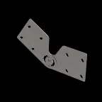                  Комплект шарнирных соединителей для лестничного лотка H150 s:1,2 мм N | LSH4 N | КМ - профиль
               