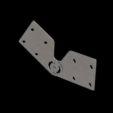 Комплект шарнирных соединителей для лестничного лотка H150 s:1,2 мм N | LSH4 N | КМ - профиль