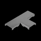 Крышка Т-отвода прямого 50 мм "ПЛЮС" HD | KPTDplus50 HD | КМ - профиль