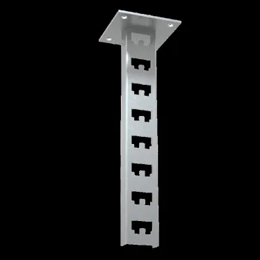 Стойка потолочная кабельная L1800 s:2,0 мм HD | PSS1800 HD | КМ - профиль