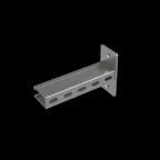 Страт-консоль одиночная усиленная развернутая 41х72 L450 s:2,5 мм | KSSUR72-450 | КМ - профиль