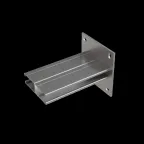 Страт-консоль двойная усиленная развернутая 41х72 L850 s:2,5 мм | 2KSSUR72-850 | КМ - профиль