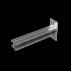 Страт-консоль двойная усиленная развернутая 41х21 L750 s:2,5 мм | 2KSSUR21-750 | КМ - профиль