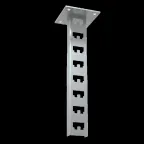 Стойка потолочная кабельная L800 s:2,5 мм | PSU800 | КМ - профиль