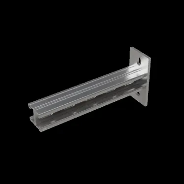 Страт-консоль двойная усиленная развернутая 41х21 L500 s:2,5 мм | 2KSSUR21-500 | КМ - профиль