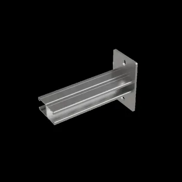 Страт-консоль двойная усиленная развернутая 41х41 L150 s:2,5 мм | 2KSSUR41-150 | КМ - профиль