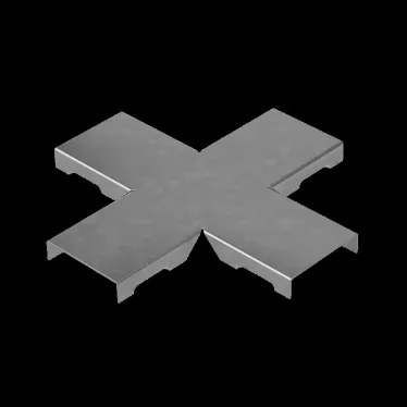 Крышка Х-разветвителя прямого 50 мм "ПЛЮС" HD | KPXDplus50 HD | КМ - профиль