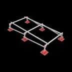 Опорная конструкция для установки оборудования TECHNORAPTOR LIGHTFOOT 1500х3000 тип 4 HD | KM-TR-LTF-SSEI-1500-3000-4 HD | КМ - профиль