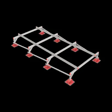 Опорная конструкция для установки оборудования TECHNORAPTOR LIGHTFOOT 2000х4000 HD | KM-TR-LTF-SSEI-2000-4000 HD | КМ - профиль
