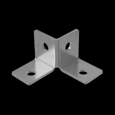 Пластина угловая двойная короткая HD | 2USG2 HD | КМ - профиль