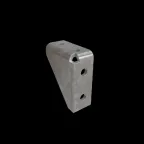 Угловой соединитель усиленный (4 отверстия) s:6 мм HD | USGS4-6 HD | КМ - профиль