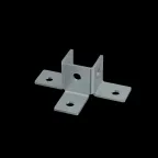 Пластина угловая тройная короткая | 3USG2 | КМ - профиль