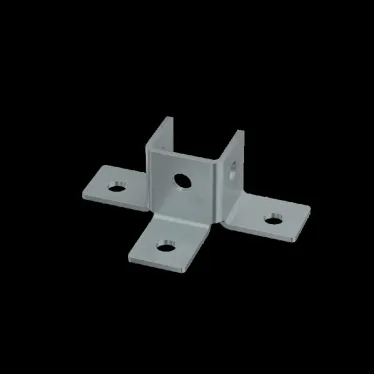 Пластина угловая тройная короткая | 3USG2 | КМ - профиль