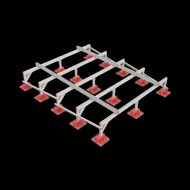 Опорная конструкция для установки оборудования TECHNORAPTOR LIGHTFOOT 2500х3000 тип 3 HD | KM-TR-LTF-SSEI-2500-3000-3 HD | КМ - профиль