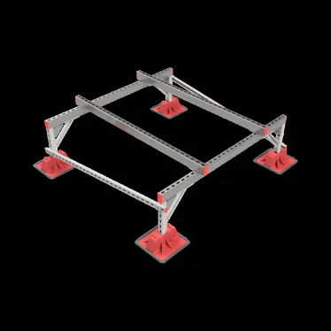 Опорная конструкция для установки оборудования TECHNORAPTOR LIGHTFOOT 1500х1500 тип 2 HD | KM-TR-LTF-SSEI-1500-1500-2 HD | КМ - профиль