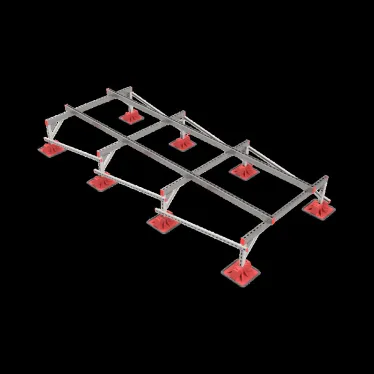 Опорная конструкция для установки оборудования TECHNORAPTOR LIGHTFOOT 1500х3500 HD | KM-TR-LTF-SSEI-1500-3500 HD | КМ - профиль