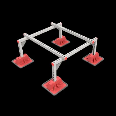 Опорная конструкция для установки оборудования TECHNORAPTOR LIGHTFOOT 1000х1000 HD | KM-TR-LTF-SSEI-1000-1000 HD | КМ - профиль