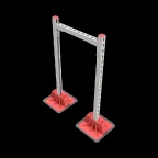 Опорная конструкция для гор. прямоуг. воздуховодов  TECHNORAPTOR LIGHTFOOT 500х1000 HD | KM-TR-LTF-SSHRAD-500-1000 HD | КМ - профиль