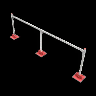 Опорная конструкция для гор. прямоуг. воздуховодов  TECHNORAPTOR LIGHTFOOT 3000х1000 | KM-TR-LTF-SSHRAD-3000-1000 | КМ - профиль