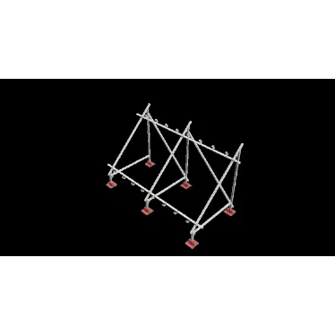 Опорная конструкция для установки нескольких солнечных панелей/коллекторов TECHNORAPTOR LIGHTFOOT HD | KM-TR-LTF-SSfMMPI-C HD | КМ - профиль