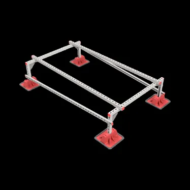 Опорная конструкция для установки оборудования TECHNORAPTOR LIGHTFOOT 1200х2000 тип 1 HD | KM-TR-LTF-SSEI-1200-2000-1 HD | КМ - профиль