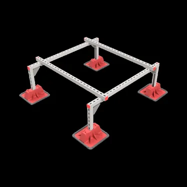 Опорная конструкция для установки оборудования TECHNORAPTOR LIGHTFOOT 1200х1200 HD | KM-TR-LTF-SSEI-1200-1200 HD | КМ - профиль