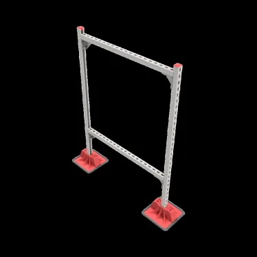 Опорная конструкция для гор. прямоуг. воздуховодов  TECHNORAPTOR LIGHTFOOT 1000х1500 HD | KM-TR-LTF-SSHRAD-1000-1500 HD | КМ - профиль