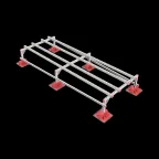 Опорная конструкция для установки оборудования TECHNORAPTOR LIGHTFOOT 1200х3000 тип 2 HD | KM-TR-LTF-SSEI-1200-3000-2 HD | КМ - профиль