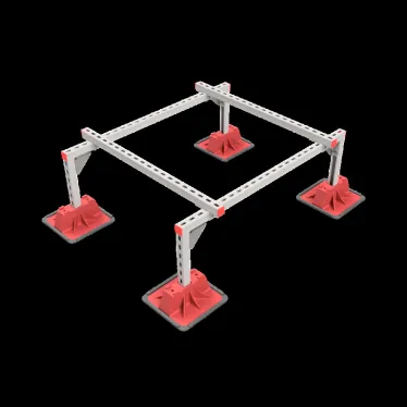 Опорная конструкция для установки оборудования TECHNORAPTOR LIGHTFOOT 1200х1000 HD | KM-TR-LTF-SSEI-1200-1000 HD | КМ - профиль